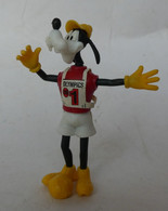 FIGURINE KINDER MONTABLE GOOFY DINGO FOOTBALEUR 1988 Manque 3 Autocollants - Montables