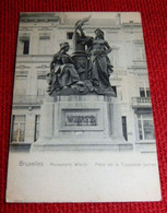 BRUXELLES - IXELLES  -  Monument Wiertz - Place De La Couronne  -  1900 - Elsene - Ixelles