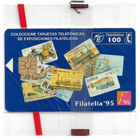 Spain - Telefonica - Filatelia 1995 - P-156 - 11.1995, 100PTA, 6.100ex, NSB - Privatausgaben