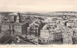 FRANCE - 84 - AVIGNON - Vue Générale Prise De La Tour Saint Laurent - LL -  Carte Postale Ancienne - Avignon