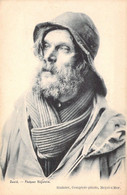 Pêche - Métier - Un Pêcheur Heystois - David - Barbe - Yeux Clairs - Echarpe -  Carte Postale Ancienne - Visvangst