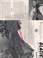 AMERIQUE ETATS UNIS -RARE DEPLIANT TOURISTIQUE WATERTON GLACIER NATIONAL PARK- MONTANA-1949- DRURY DIRECTOR - Tourism Brochures