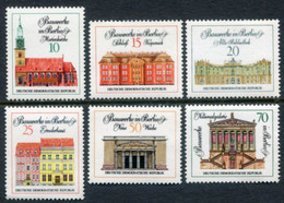 DDR / E. GERMANY 1971 Buildings In Berlin MNH / **.  Michel 1661-66 - Ongebruikt