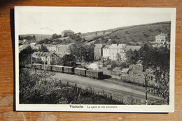 171/VIELSALM-La Gare  Et Environs-Quai Chargement De Bois - Vielsalm