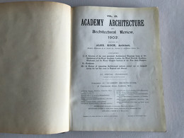 ACADEMY ARCHITECTURE & Architectural Review - Vol 23 & 24 - 1903 - Alexander KOCH - Architecture