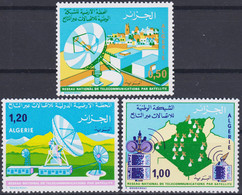 Algeria 1975 Satellite Radio Station,Dish Aerial,Telecommunications,Space MNH - Andere & Zonder Classificatie