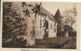46- LOT ASSIER Cpa - Le Château Mon Hist - Assier