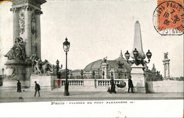 France (75) Paris- Paris - Pylone Du Pont Alexandre III - Bridges