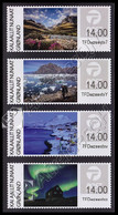 Groenlandia / Greenland 2018: ATM Paesaggi / Scenery ** - Machine Stamps