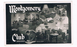 B-9328   BRUSSELS : Montgomery Club - Cafés, Hôtels, Restaurants
