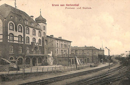 Gruss / Poste Et Station - Welkenraedt