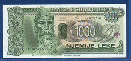 ALBANIA - P.58 –  1.000 1000 LEKE 1994 UNC, Serie AK025716 - Albania