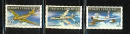 2009 TURKEY AIRPLANES MNH ** - Unused Stamps
