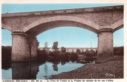 Langeac - Le Pont De Costet Et Le Viaduc Du Chemin De Fer Sur L'Allier - Langeac