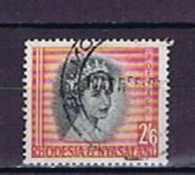 Rhodesia And Nyasaland 1954: Michel 13 Used, Gestempelt (2) - Rhodesia & Nyasaland (1954-1963)