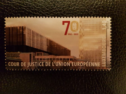 Luxembourg 2022 Court Of Justice Of The European Union Politic Architecture 1v Mnh - Unused Stamps