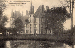 Saint Georges Aurac Chateau De Chassagnon - Saugues