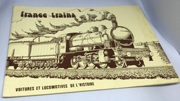 Revue Modélisme France Trains Voiture Et Locomotives De L'histoire - Französisch