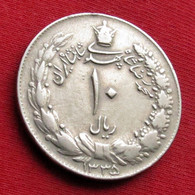 Iran 10 Rials 1956 / 1335 KM# 1177 Lt 152 *VT Irão Persia Persien Rial - Iran