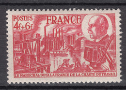 France 1944 Yvert#608 Mint Never Hinged (sans Charnieres) - Neufs