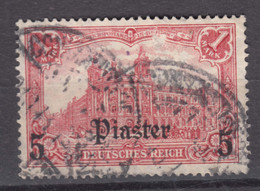 Germany Offices In Turkey 1905 Mi#44 Used - Deutsche Post In Der Türkei