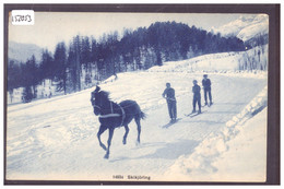 SPORT D'HIVER - SKIKJÖRING - ATTELAGE DE CHEVAUX - TB - Port