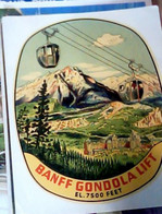 TRANFERT Banff_Canada Sulphur Mountain Gondola Lift Panorama Canadian Rockies    N1960 JF8367 - Banff