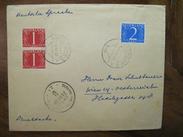 1948 Nederland Osterreich Hollande Pays Bas Cover Netherland Censure Zensur Censor Drucksache - Covers & Documents
