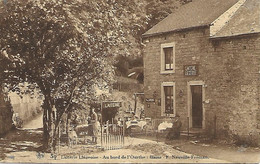 BELGIQUE -  SY -  1937 -  LAITERIE LIEGEOISE -  AU BORD DE L OURTHE - Ferrières