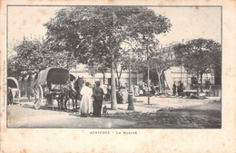 MARCHES - ASNIERES - Le Marché - Carte Postale Ancienne - Marktplaatsen