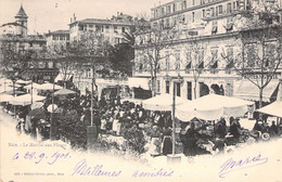 MARCHES - NICE - Le Marché Aux Fleurs - Carte Postale Ancienne - Marchés