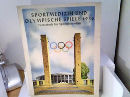 Sportmedizin Und Olympische Spiele 1936 - Festschrift Der Sportärzteschaft. Sonderausgabe Der Deutschen Medizi - Sport