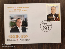 2003 FDC Azerbaijan President Aliyev - Azerbaiyan