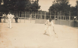 Bordeaux * Carte Photo Photographe L. GOURDIN * Les Courts De Tennis * Sport Sports Tennisman - Bordeaux