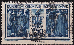 1930-31 Y&T N° 274 Perforé CIMA Oblitéré - Usados