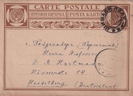 URSS ENTIER POSTAL 1928 - Cartas & Documentos