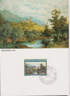 1982 Liechtenstein, MC 34 Mi:LI 808, Yt:LI 749, Zum:LI 747,150. Geburtstag Von Moritz Menzinger, Vaduz 1860 - Covers & Documents