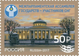 2022 3128 Russia The Interparliamentary Assembly Of The Member States Of The Commonwealth Of Independ Architecture MNH - Unused Stamps