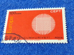 TÜRKEY--1970-80     100K   E-CEPT    DAMGALI - Used Stamps