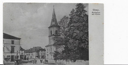 54 - CPA - CIREY - MARKTPLATZ MIT KIRCHE - Cirey Sur Vezouze