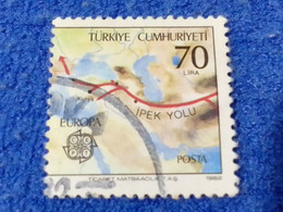 TÜRKEY--1980-90    70L.   E-CEPT    DAMGALI - Used Stamps