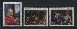 LOT 542 - CONGO PA N° 64/66 ** - ART TABLEAUX  - Cote 7,30 € - Neufs