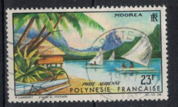 POLYNESIE FRANCAISE           N°  YVERT  PA 9 (1)  OBLITERE     ( OB    06/ 40 ) - Used Stamps