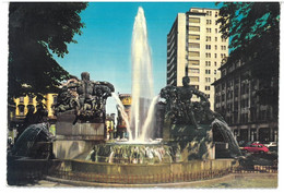 BR2953 Torino Solferino E Fontana Angelica Viaggiata 1964 Verso Perugia - Parcs & Jardins