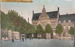 Roeselare Wapenplei En Stadhuis Ingekleurd Gelopen 1915 - Röselare