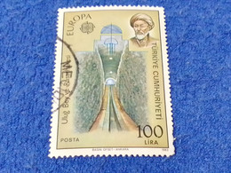 TÜRKEY--1980-90    100LİRA..   E-CEPT    DAMGALI - Used Stamps