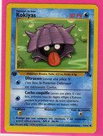 Carte Pokemon Francaise 1995 Wizards Fossile 54/62 Kokiyas 30pv Edition 1 Neuve - Wizards