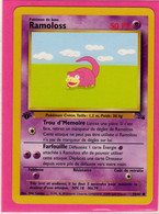 Carte Pokemon Francaise 1995 Wizards Fossile 55/62 Ramoloss 50pv Edition 1 Neuve - Wizards