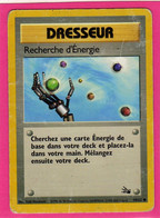 Carte Pokemon Francaise 1995 Wizards Fossile 59/62 Recherche D'energie En L'etat - Wizards