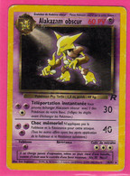 Carte Pokemon Francaise 1995 Wizards Team Rocket 18/82 Alakazam Obscur 60pv Un Pli - Wizards